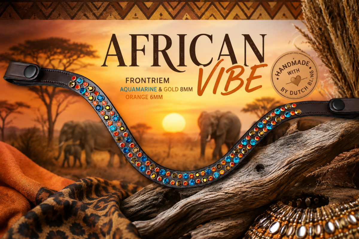 frontriem African Vibe bij Dutch bling